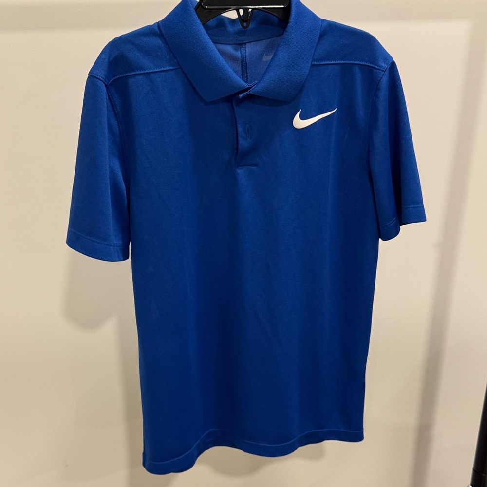 Nike Boys Royal Blue Polo Shirt
